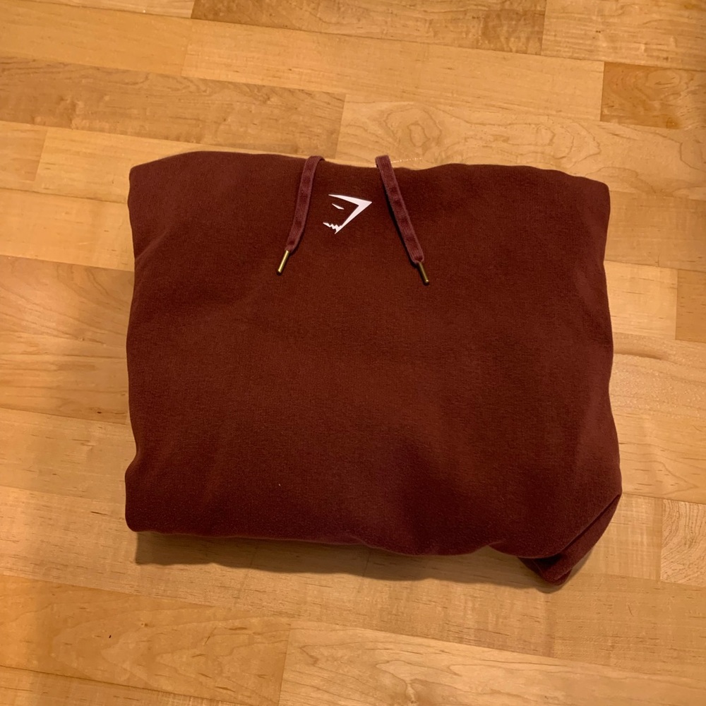 Maroon GymShark Hoodie
